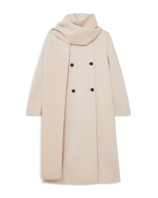 Indira Long Scarf Blindseam Coat