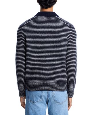 Carl Merino Wool Polo Sweater