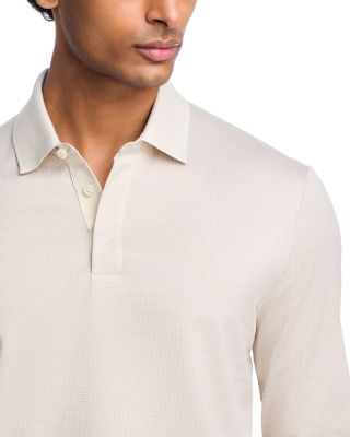 Pado Long Sleeve Mercerized Cotton Polo Shirt