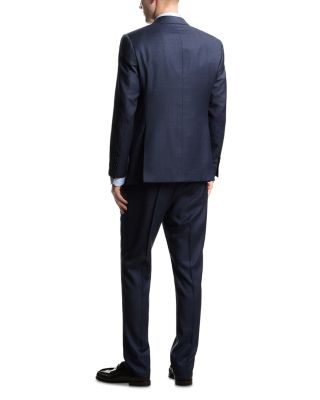 Regular Fit Checkered Suit