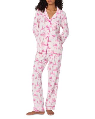 Printed Long Pajama Set