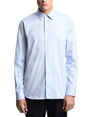 Textured Cotton Dress Shirt