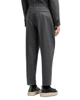 Relaxed Fit Wool Trousers