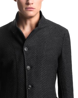 Regular Fit Textured Jacket