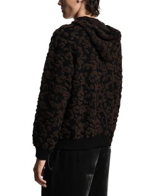 Wool Hooded Pullover Sweater