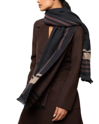 Camila Border Detail Scarf