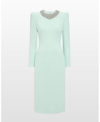 Cora Long-sleeve Midi Dress