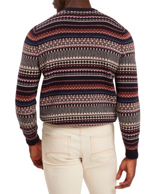 Amarat Fair Isle Crewneck Sweater