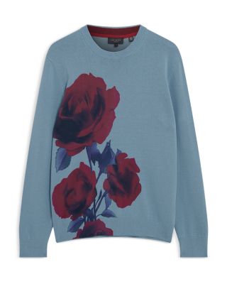 Thalio Floral Crewneck Sweater