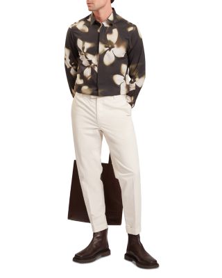 Wrenin Regular Fit Photographic Floral Shirt