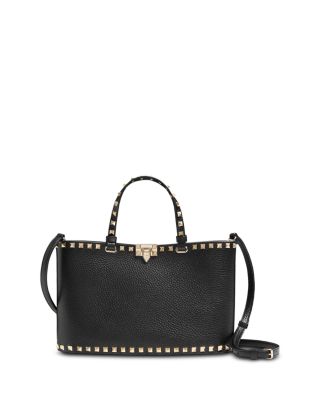 Rockstud Small Top Handle Bag