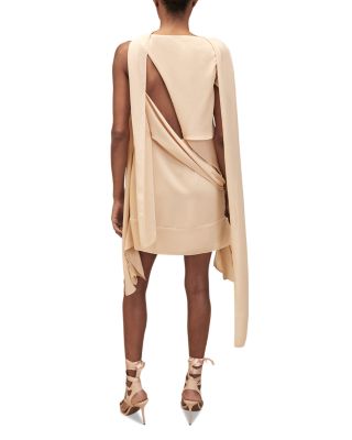 Pique Panel Detail Shift Dress