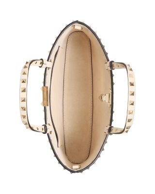 Rockstud Small Top Handle Bag