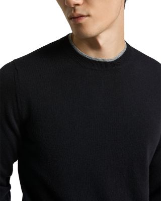 Crewneck Wool and Cashmere Sweater