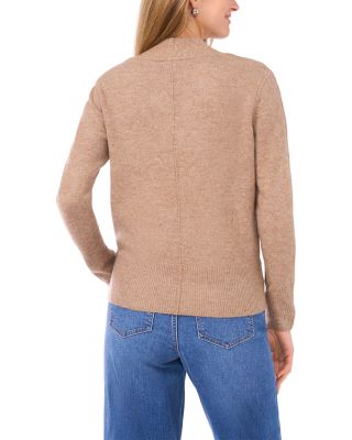Cross Front Long Sleeve Sweater