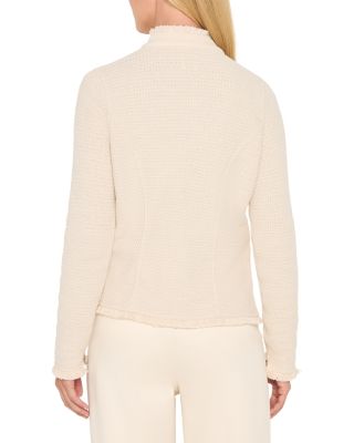 Fringe Trim Military Jacket