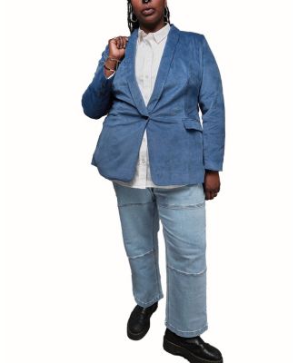 The Empower Velveteen Tux Blazer