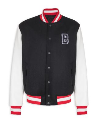 Mixed Media Varsity Jacket