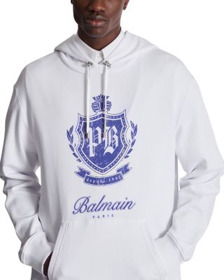 College Emblem Logo Graphic Hoodie
