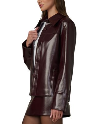 The Daisy Faux Leather Jacket
