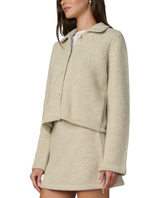 The Lennon Wool Blend Button Sweater