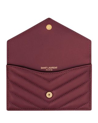 Cassandre Matelassé Fragments Flap Card Case