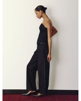 Kaylen Soft Curve High Rise Jeans in Eternity Embellished