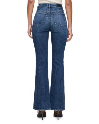 Claira Mid Rise Contoured Instasculpt™ Straight Boot Jeans in Lake Dusk