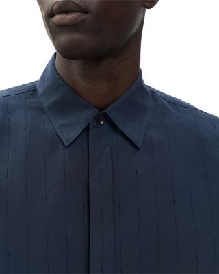 Dalton Jacquard Button Front Shirt