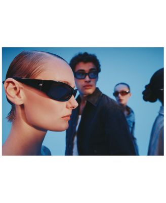 Du Jour Rectangle Sunglasses, 60mm