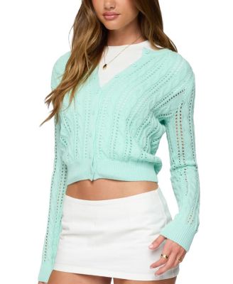  Haisley Cable Knit Cardigan