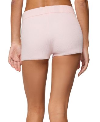  Lorie Ribbed Knit Shorts