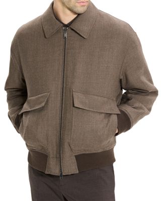 Modern Aviator Jacket in Dapper Wool