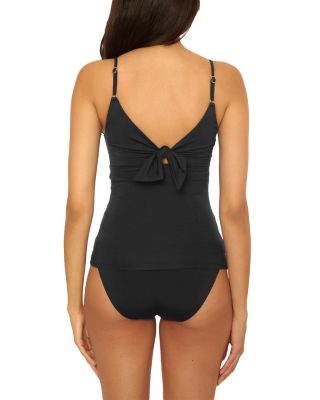 Color Code Tatum Shirred Tankini Top & Color Code American Fit Bikini Bottom