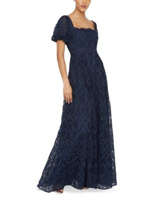 Dominique Puff Sleeve Gown 