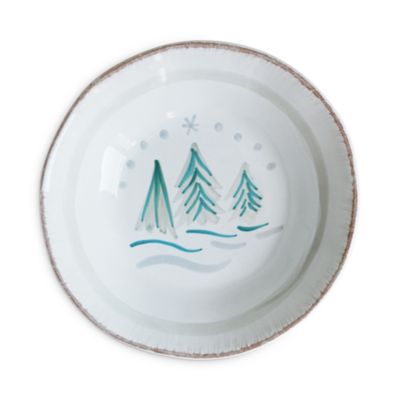 Cortina Pasta Bowl, Winter Trees