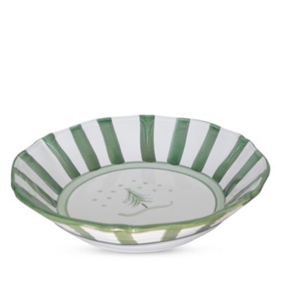 Allegro Serving Bowl, Green Tree