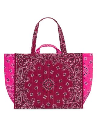 Maxi Cabas Quilted Bandana Tote