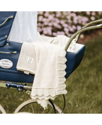  Scalloped Pointelle Blanket