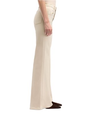 Modern Dojo Mid Rise Flared Jeans in Colored Luxe Vintage