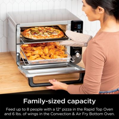 12-in-1 Double Oven with FlexDoor