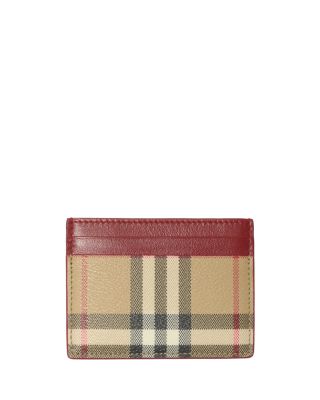 Sandon Check Card Case