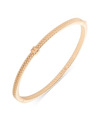 Herringbone Chain Bangle Bracelet