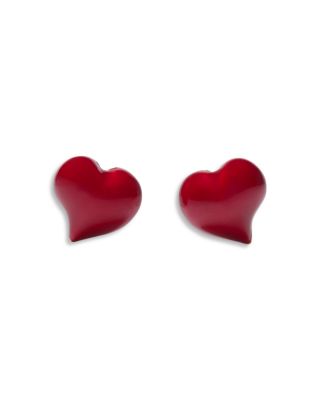 Amour Heart Stud Earrings