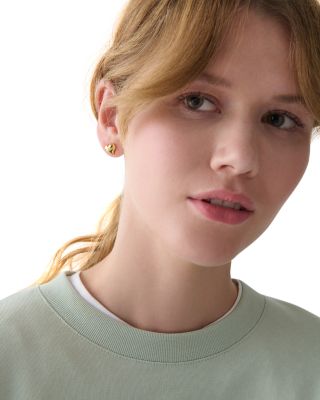 Amour Heart Stud Earrings