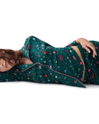 Printed Long Pajama Set
