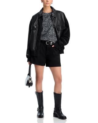 Kelly Leopard Boxy Tee