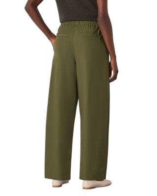 Pleat Front Barrel Trousers