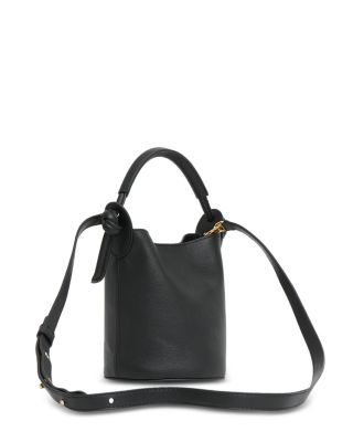 Fortuna Mini Leather Bucket Bag