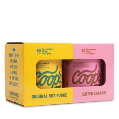 Hot Fudge & Salted Caramel Sauce Gift Set